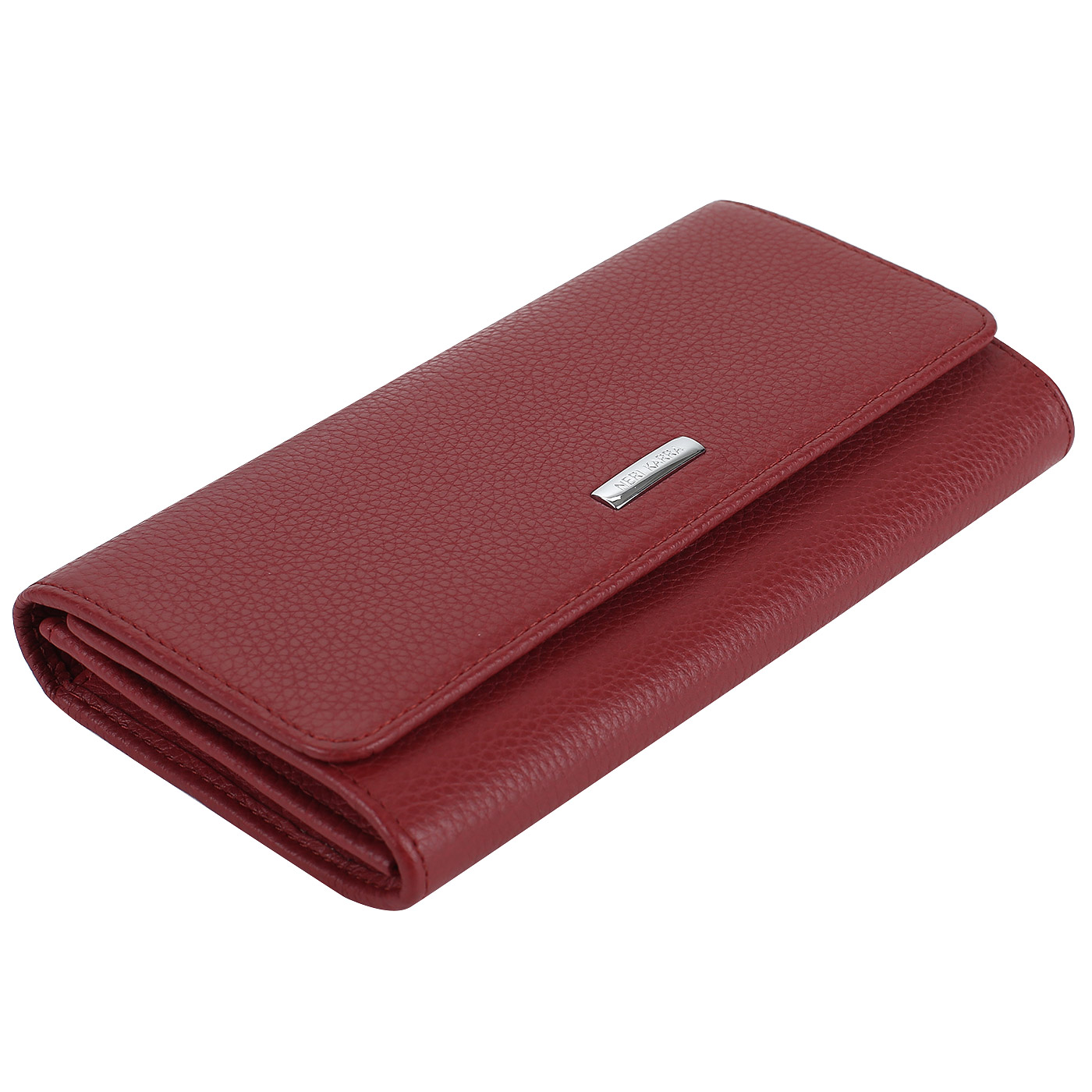 Кошелек из зернистой кожи Neri Karra 