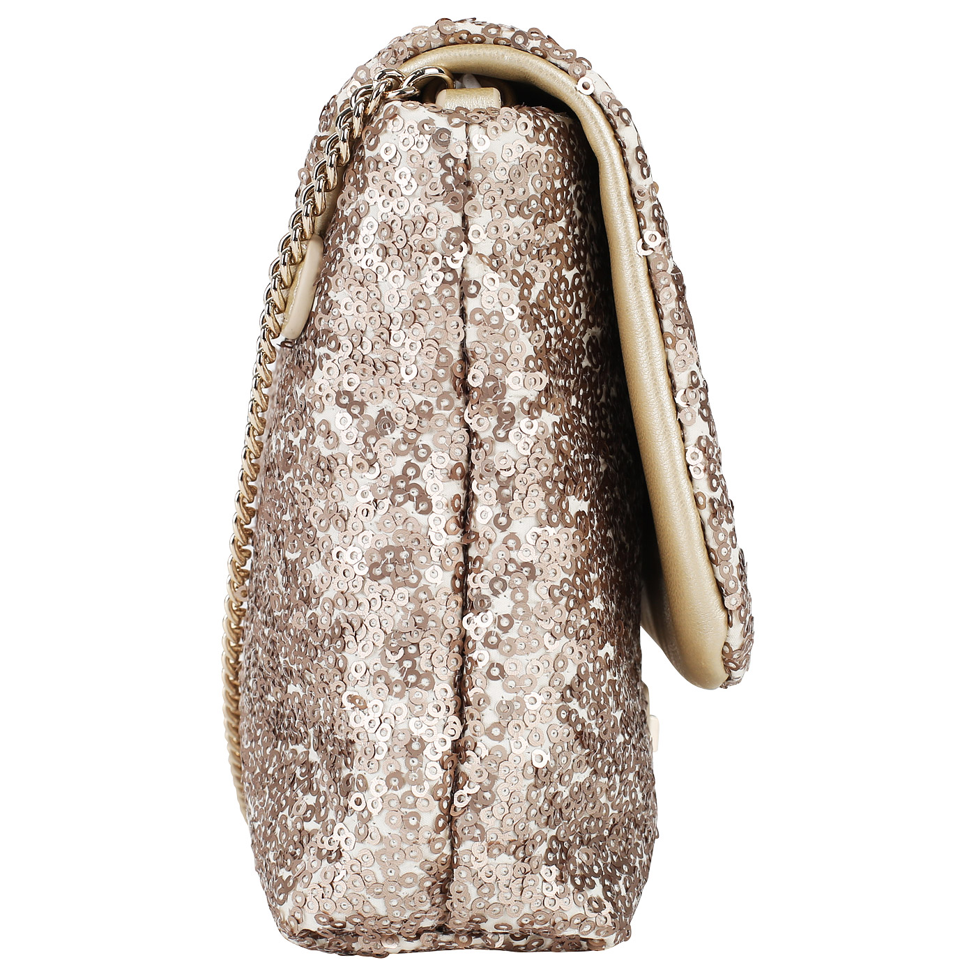 Женская сумка на плечевой цепочке Love Moschino Love Sequins