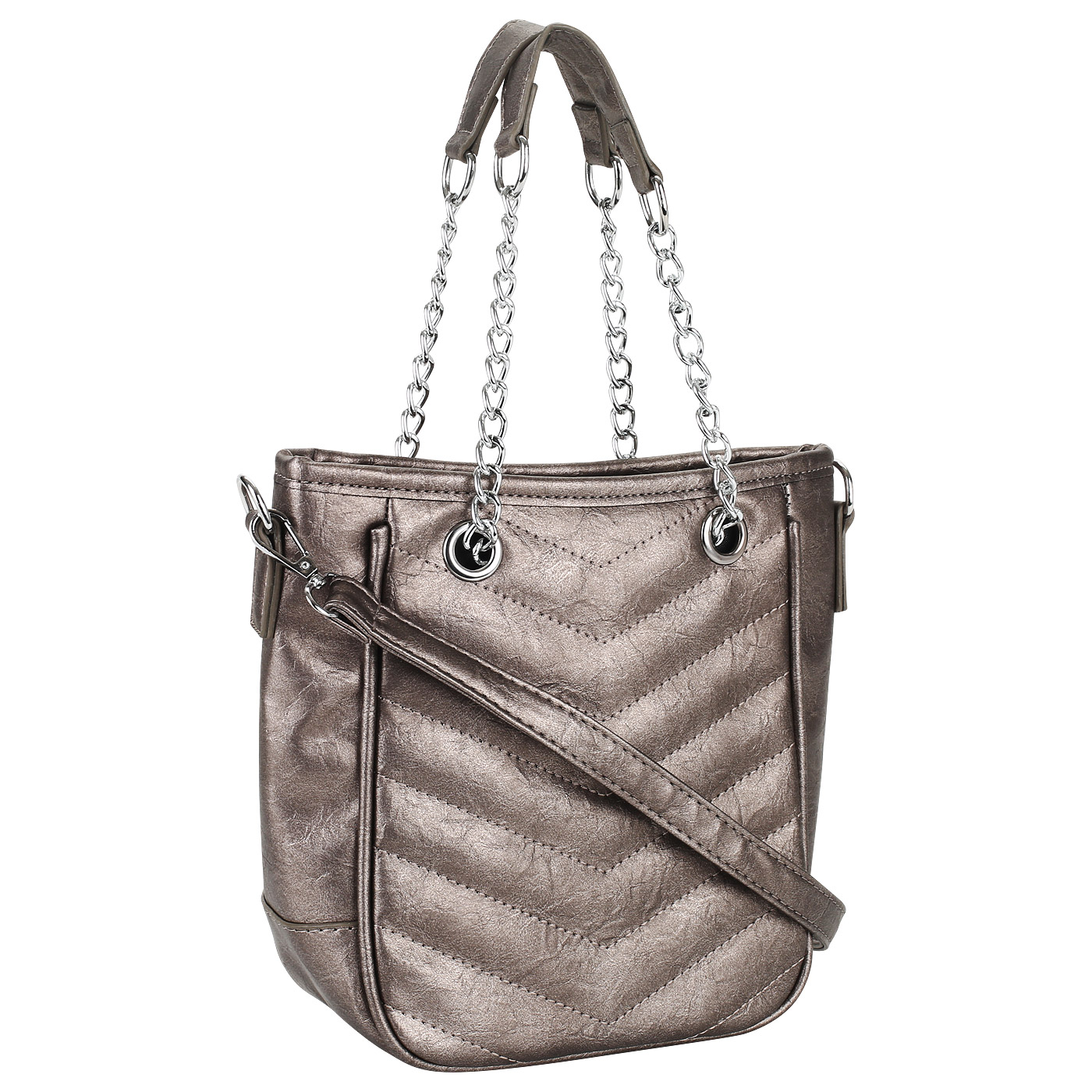 Стеганая сумочка на молнии Dispacci 