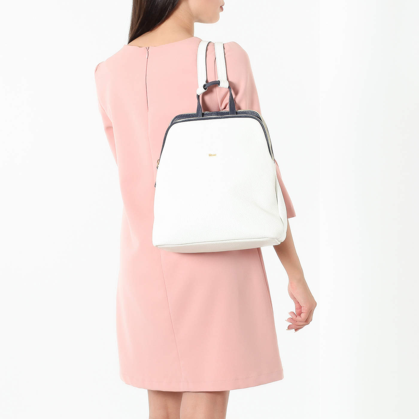 Городской кожаный рюкзак Bruno Rossi 