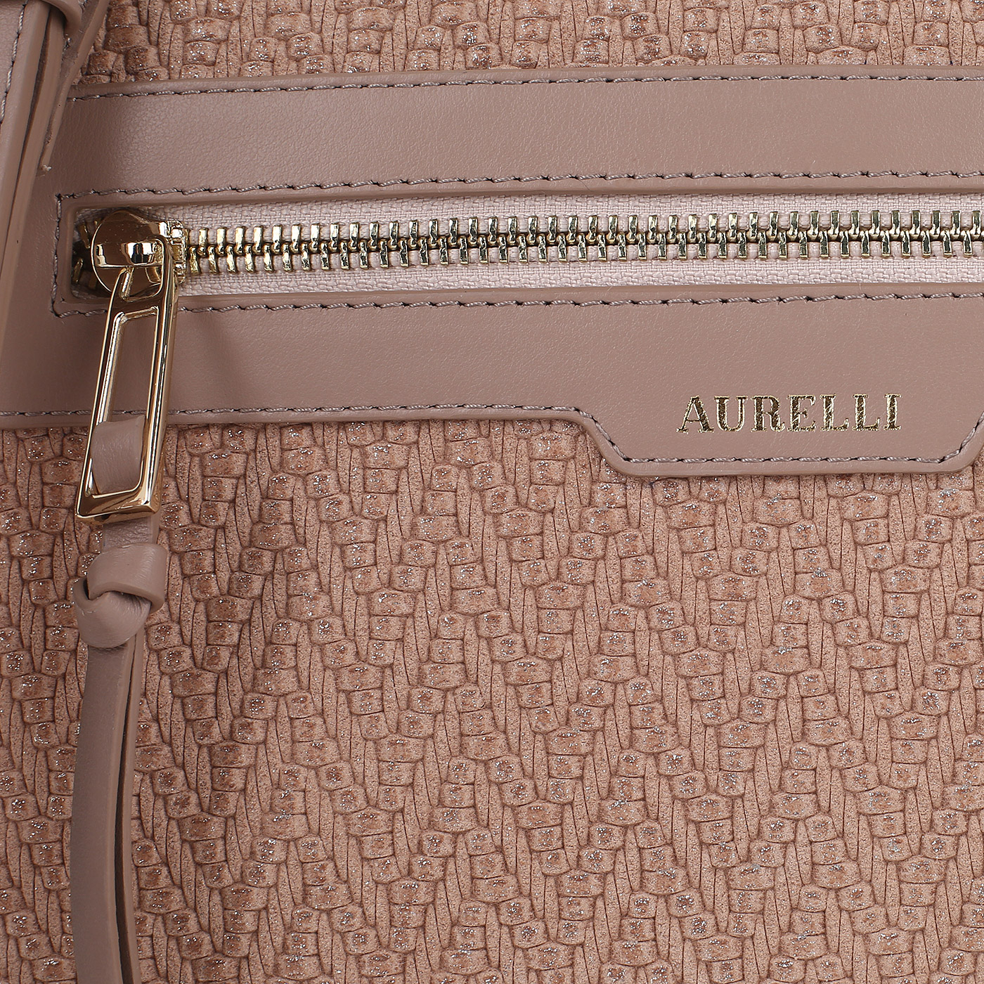 Сумка из кожи и замши Aurelli 