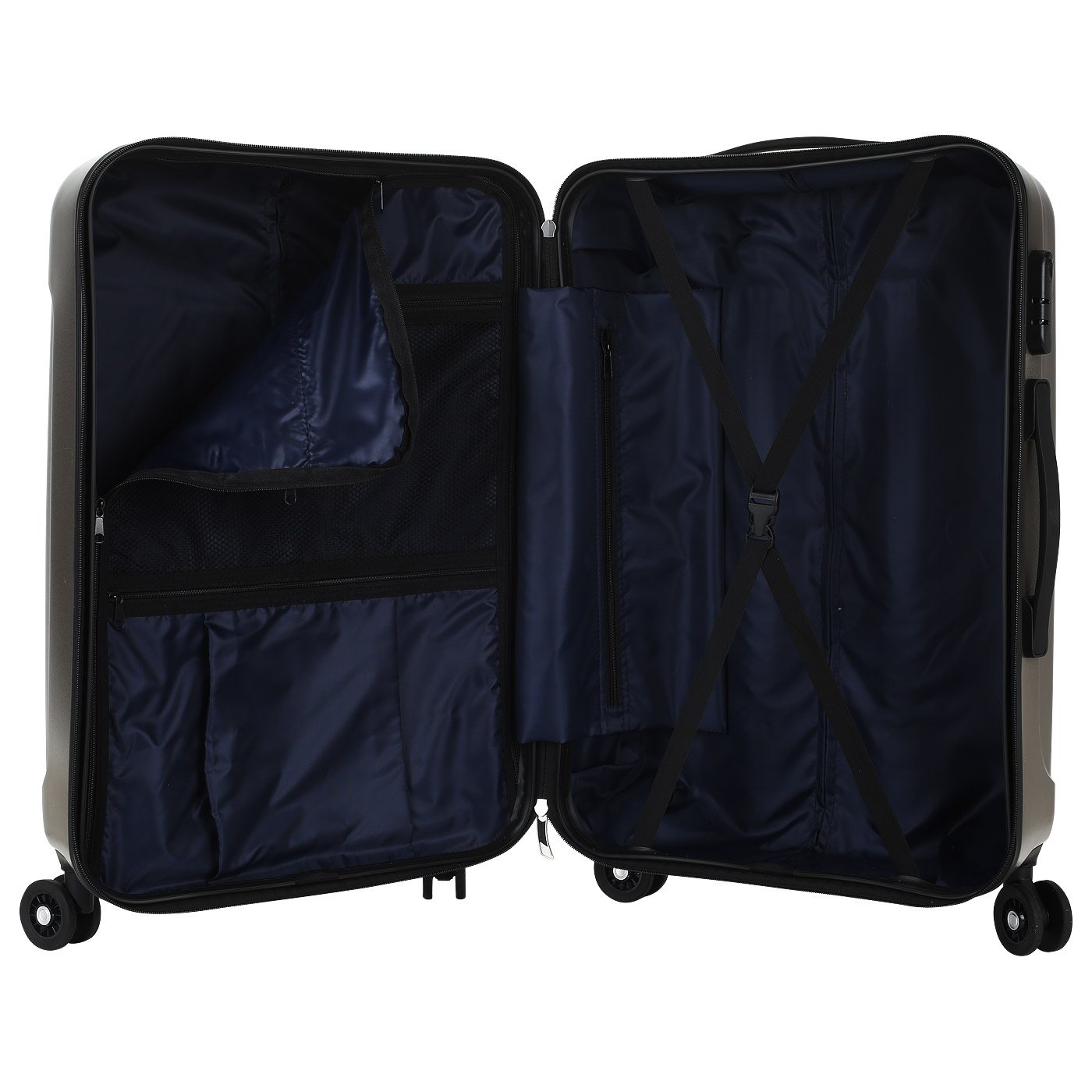 Чемодан средний M из ABS-пластика с кодовым замком Sun Voyage Elit