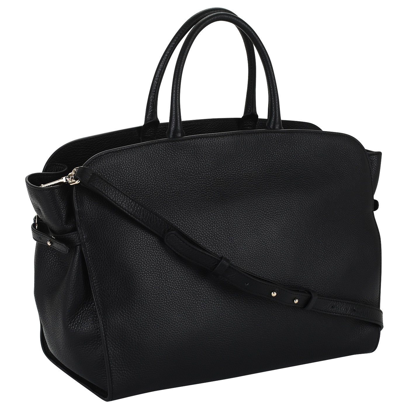 Вместительная кожаная сумка Coccinelle Ella