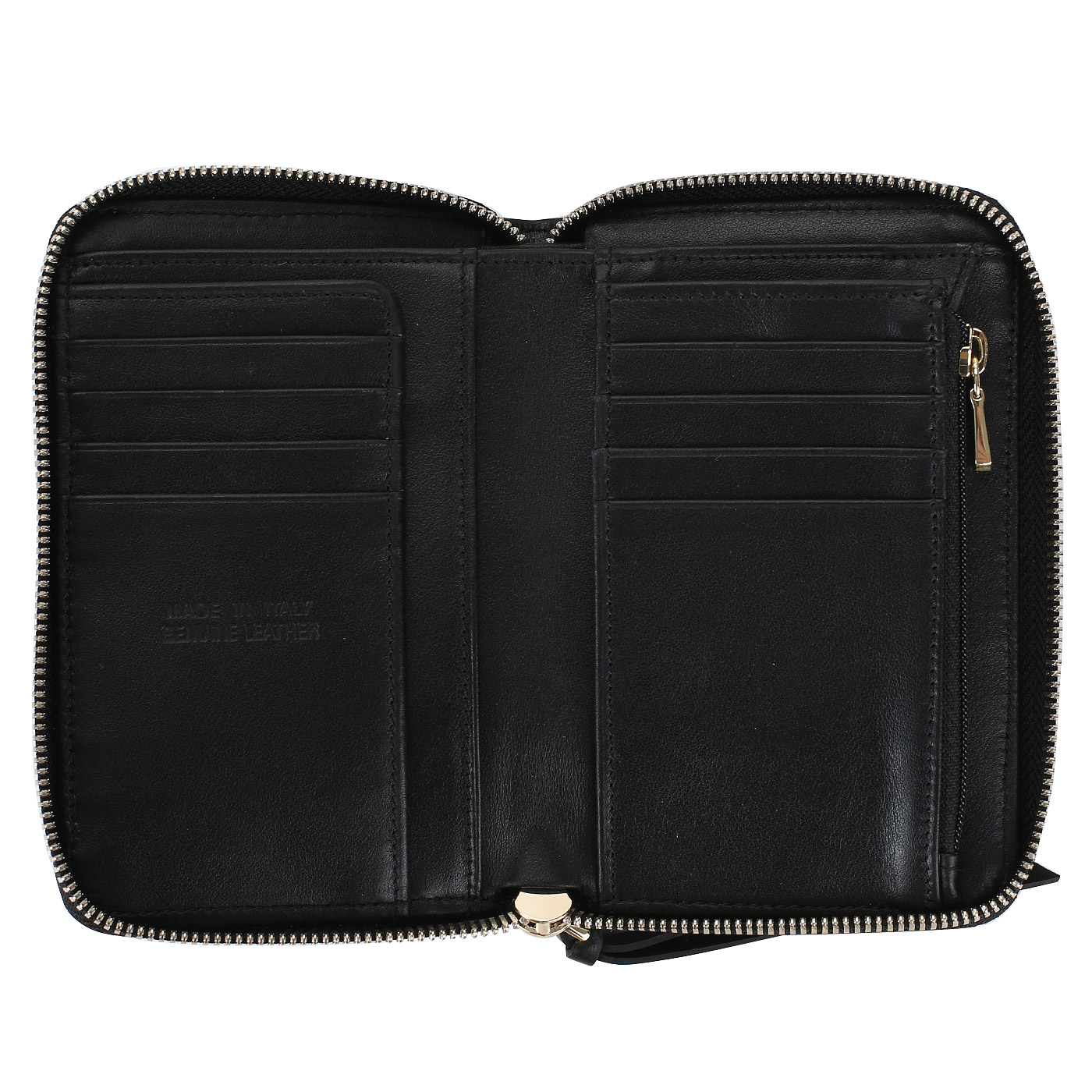 Женское портмоне из кожи на молнии Chatte Tiffany