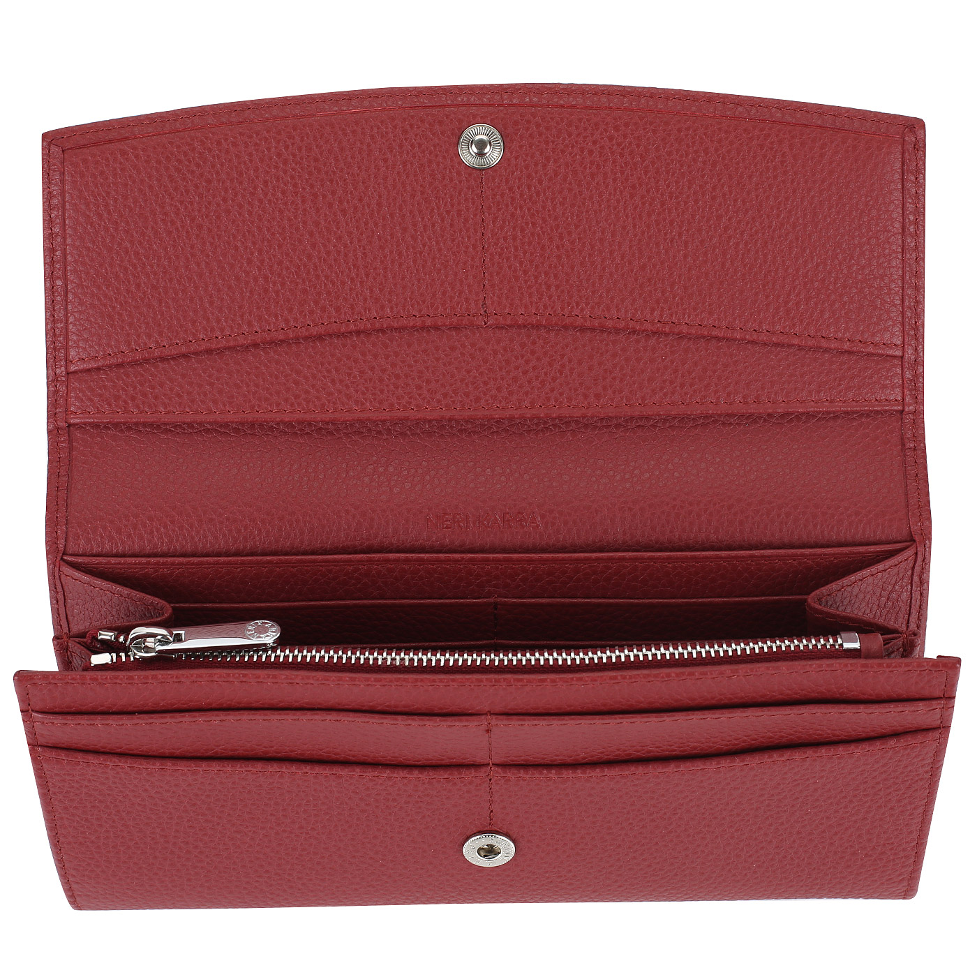 Красное портмоне Neri Karra 