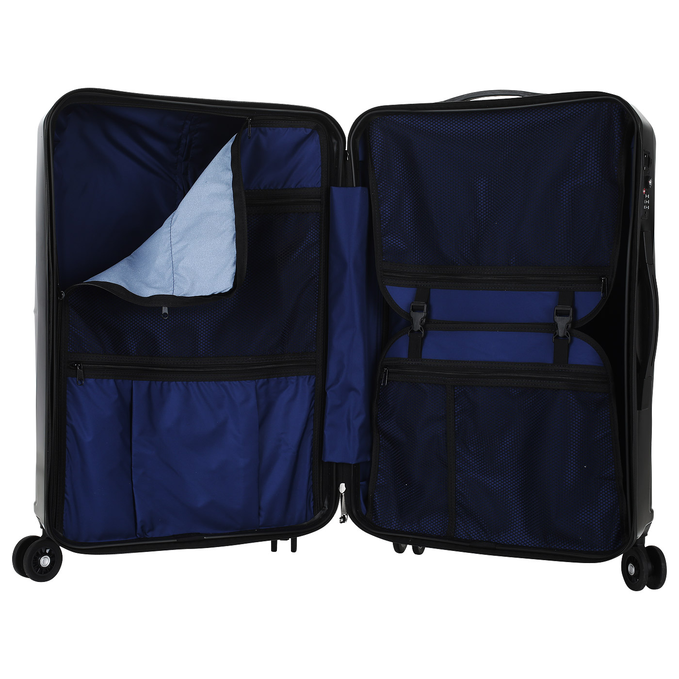 Чемодан средний M из ABS-пластика с кодовым замком Sun Voyage Elit