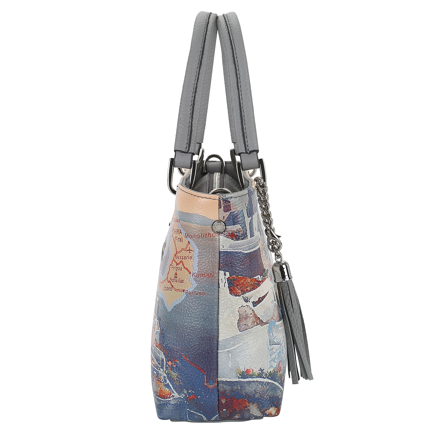 Сумка на молнии с принтом Chatte Lille