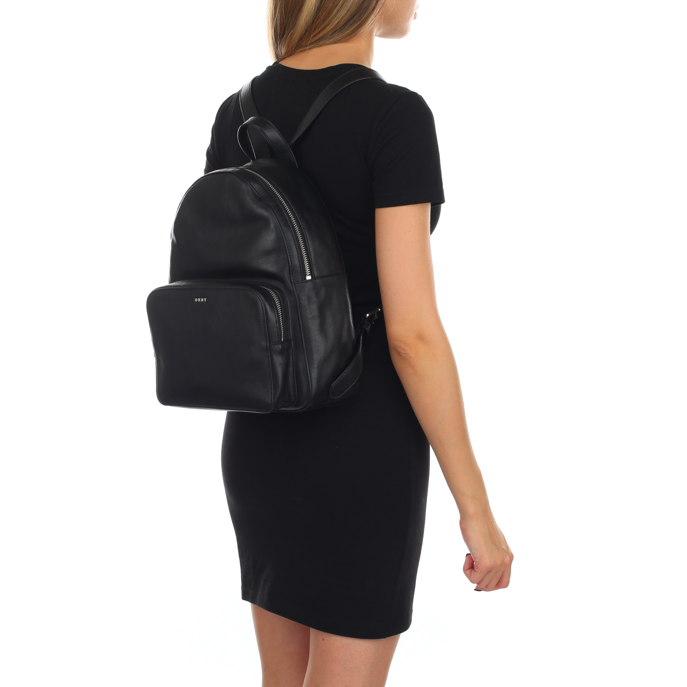 Кожаный рюкзак DKNY Bari