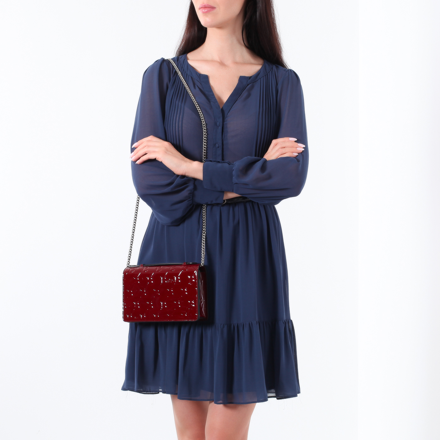 Клатч с плечевой цепочкой Sara Burglar Diva