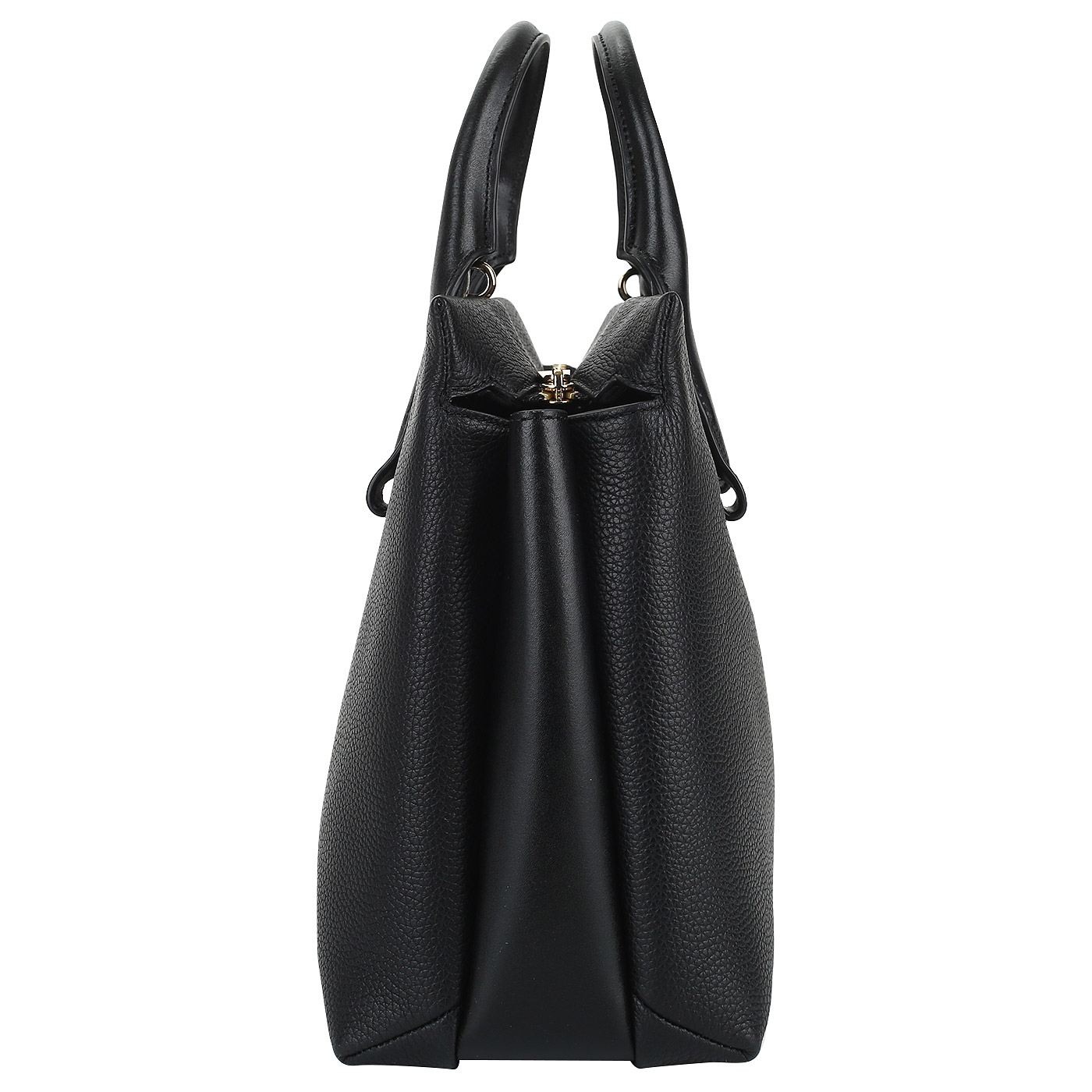 Черная кожаная сумка со съемным ремешком Michael Kors Rollins