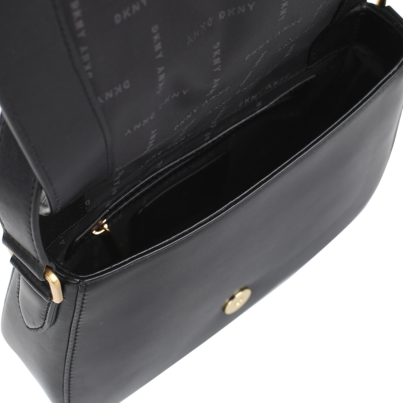 Сумочка-седло из кожи DKNY Gemini