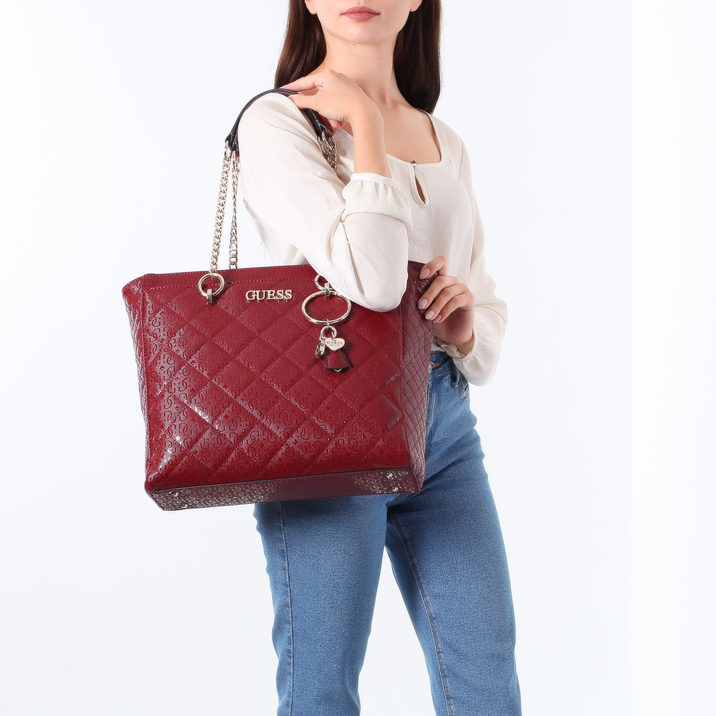 Сумка с длинными ручками Guess Wilona