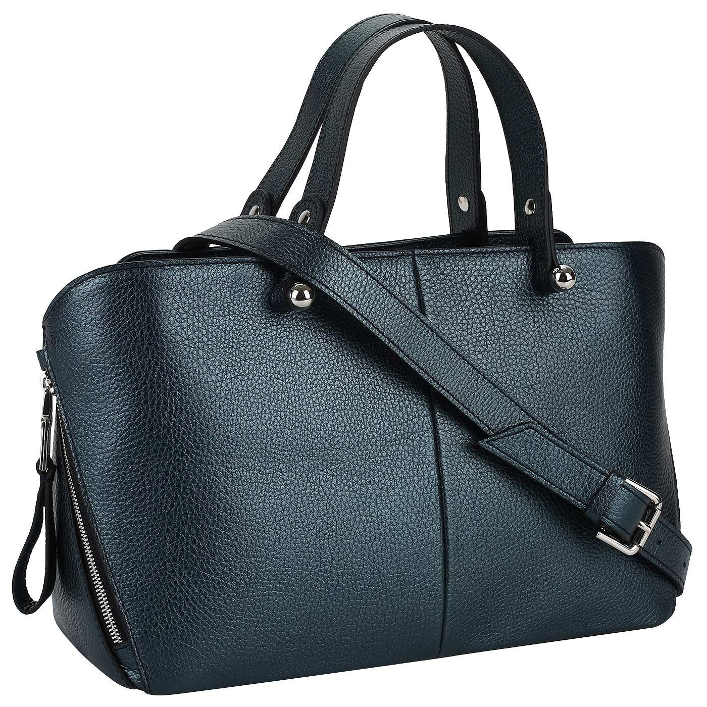 Вместительная сумка из натуральной кожи Chatte Marseille