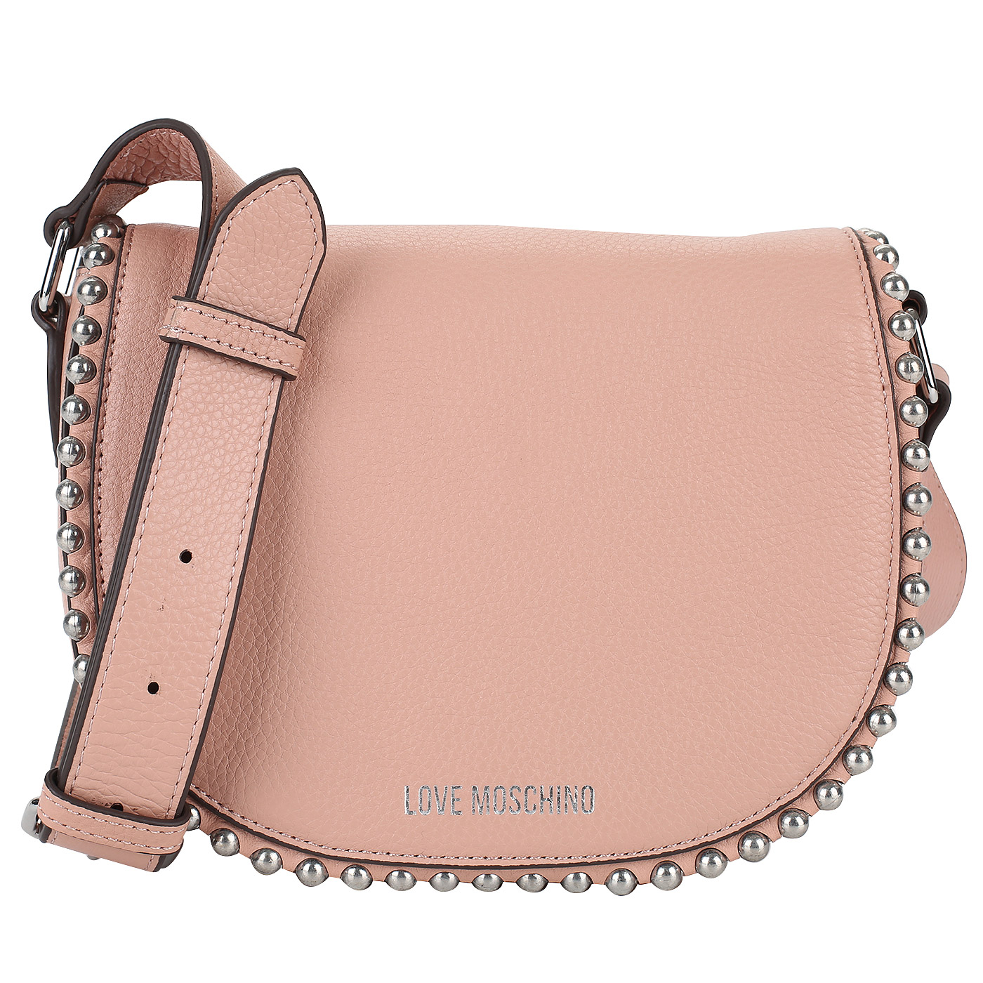 Love Moschino Женская сумочка-седло из кожи
