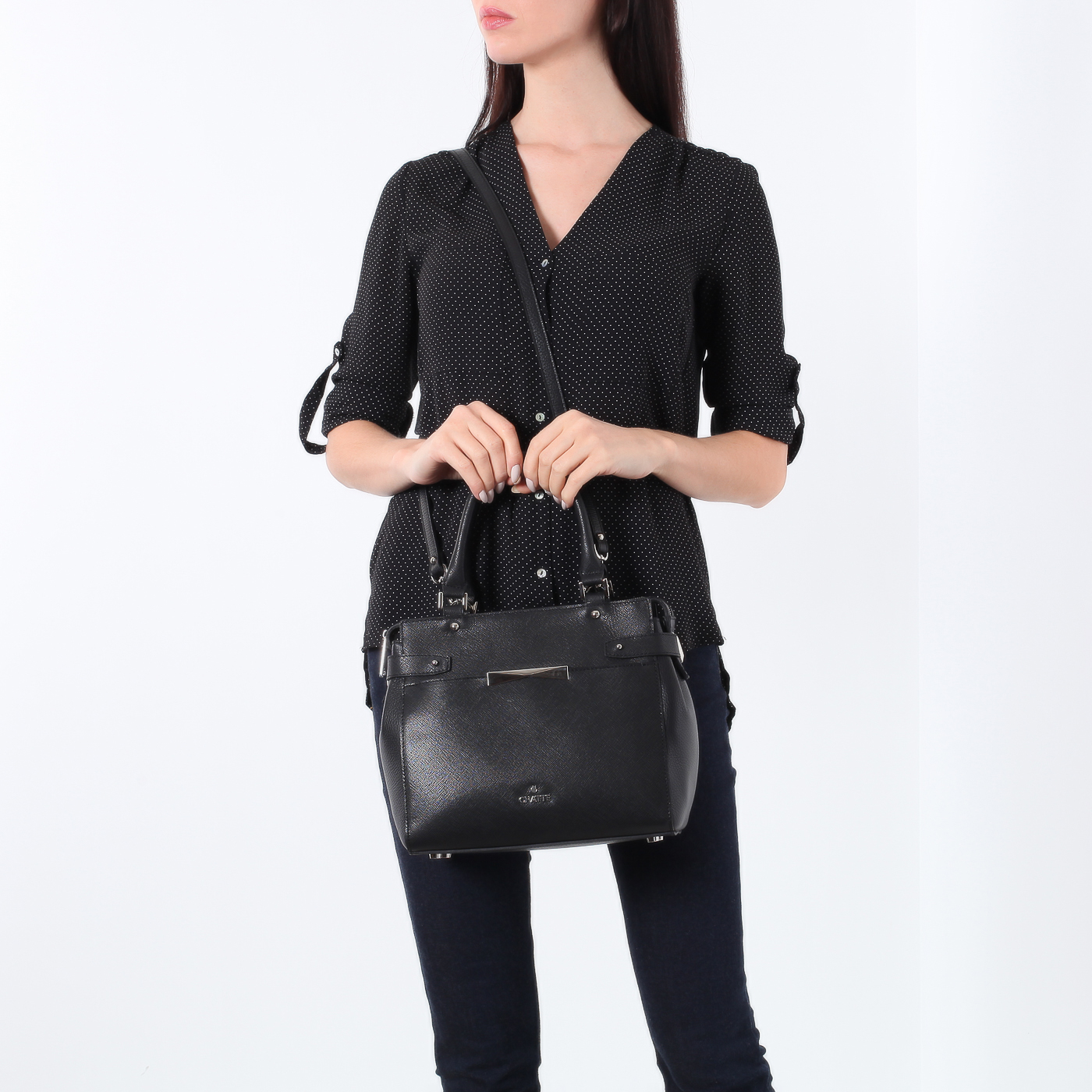 Сумка из сафьяна Chatte 