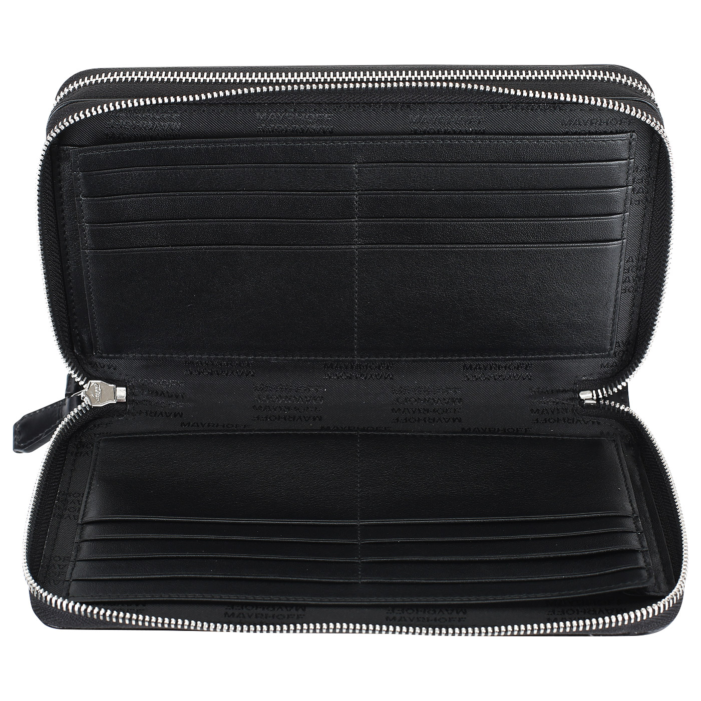 Сумка-визитка с отделкой под крокодиловую кожу Mayrhoff Baden