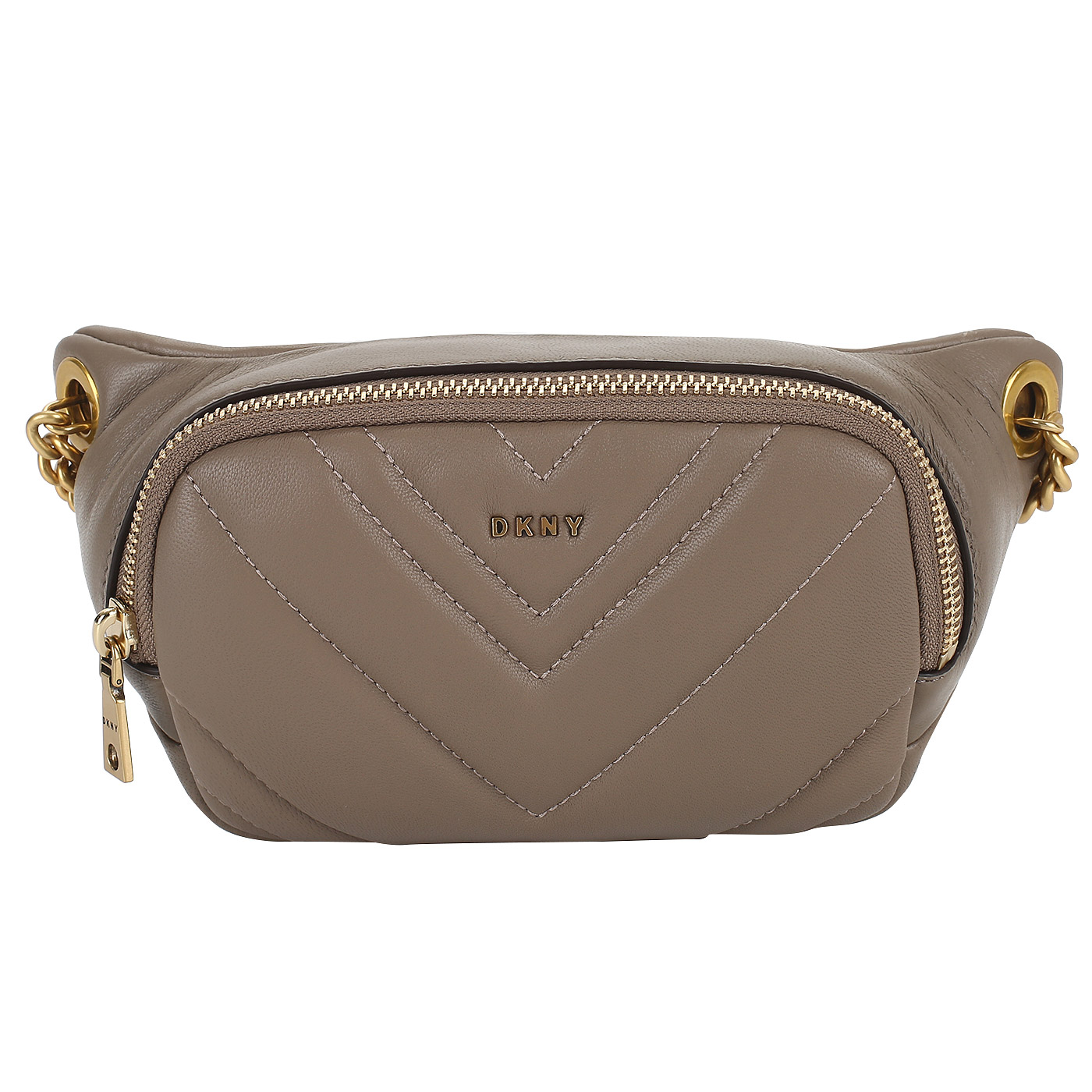 DKNY Кожаная поясная сумка